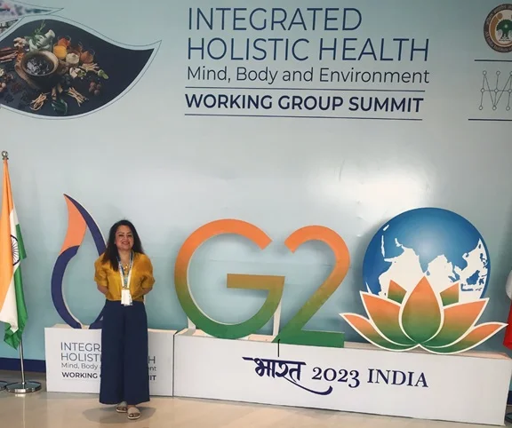 G20 Summit Integrated Holistic Health — Dr. Nisshii Bhatt