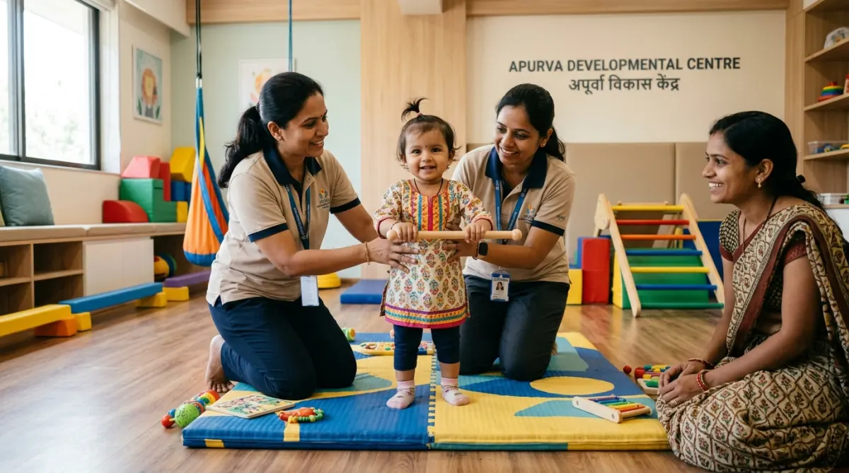 Cerebral palsy motor rehabilitation for child in Dehradun